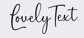 Lovelytext – Personliga gåvor som berör