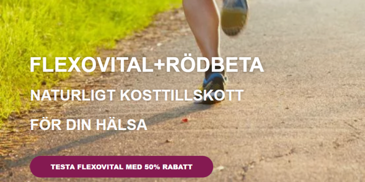 Flexovital: Hälsoprodukter För Rörlighet och Välbefinnande