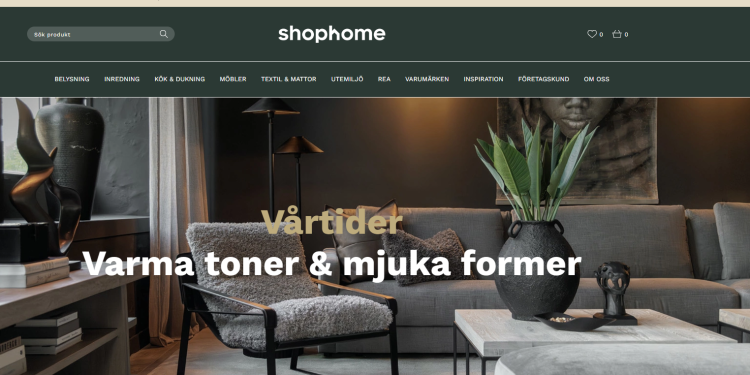 Gör hemmet mysigare med ShopHome.se – Allt för din stil, ditt rum och din vardag