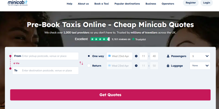 Slipp taxikaoset i Storbritannien – Så gör du smarta bokningar med Minicabit.com