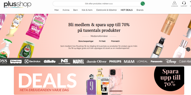 Plusshop – Handla smartare varje dag med exklusiva medlemspriser
