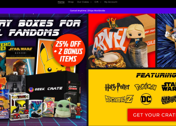 Geek Crate UK – Överraskningslådan alla nördar i Sverige måste ha